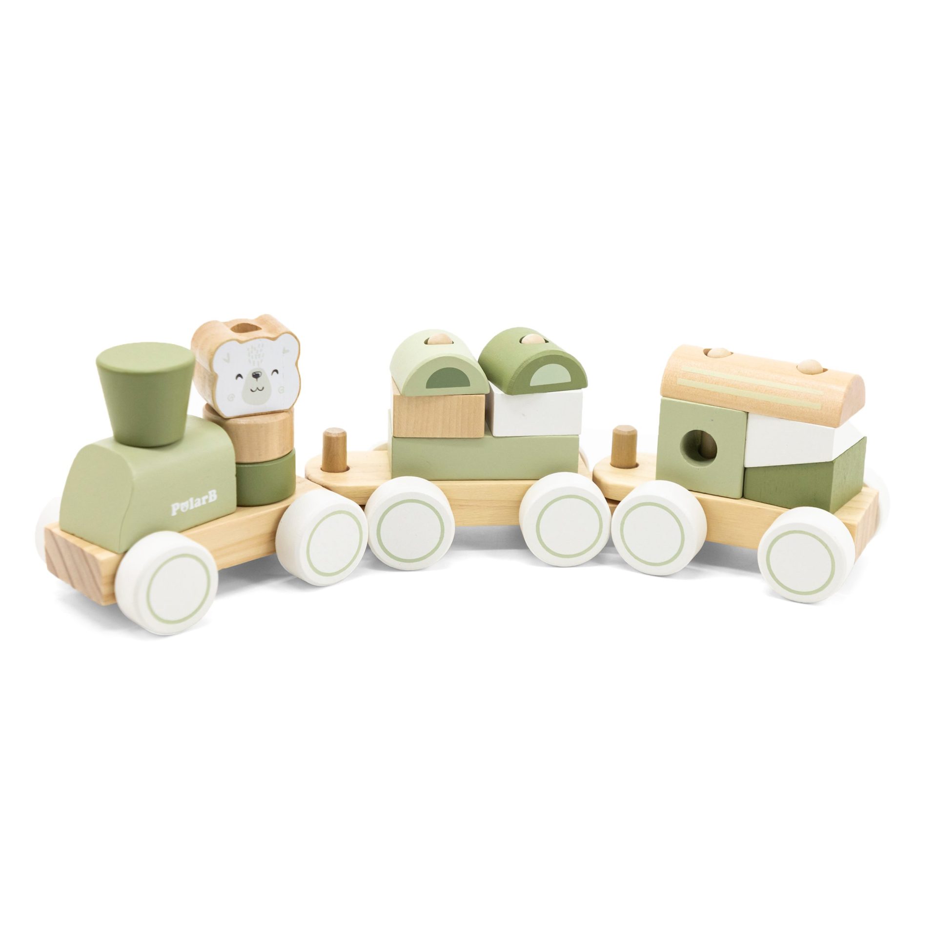PolarB Stacking Train Green - Image 6
