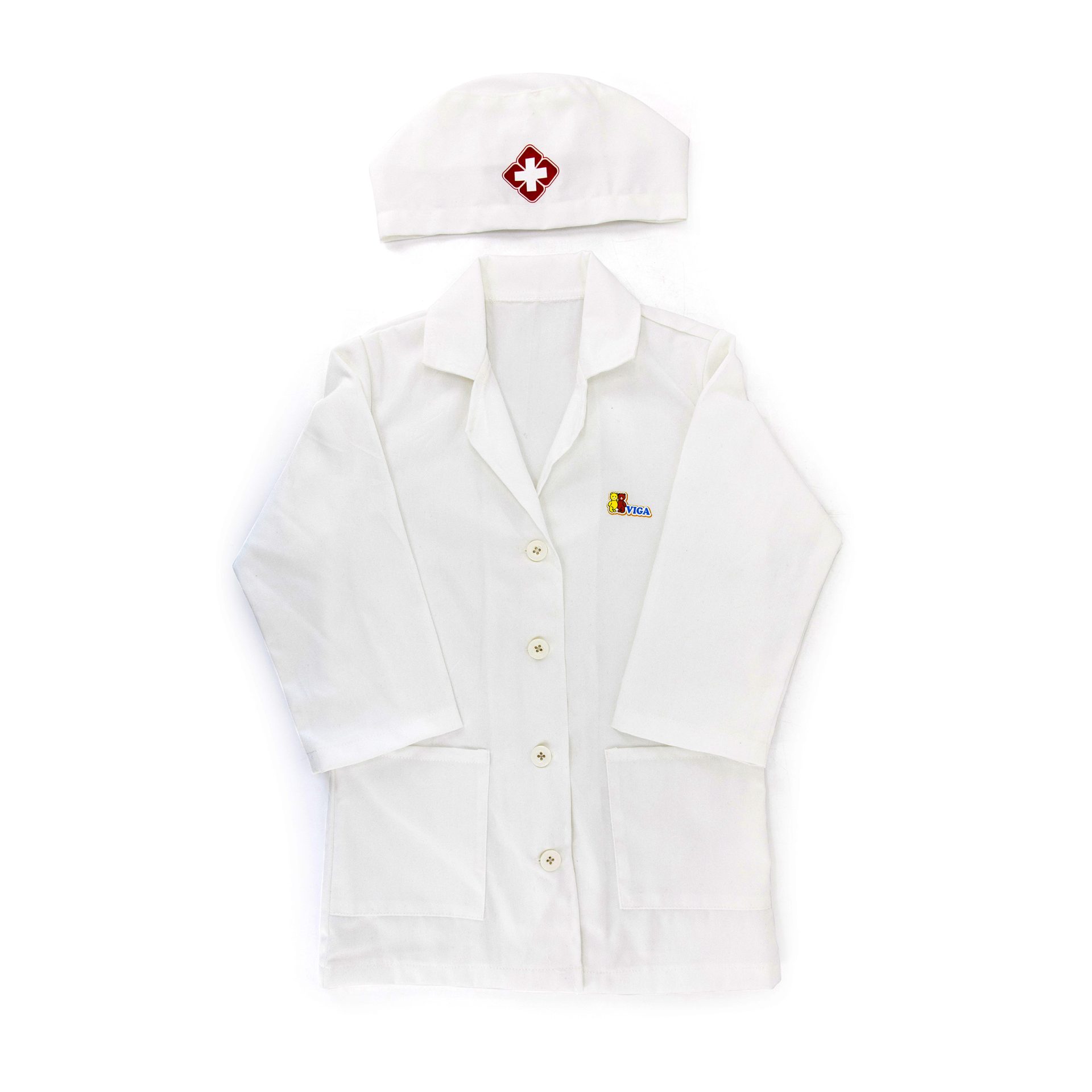 Little Doctor Uniform & Hat - Image 2