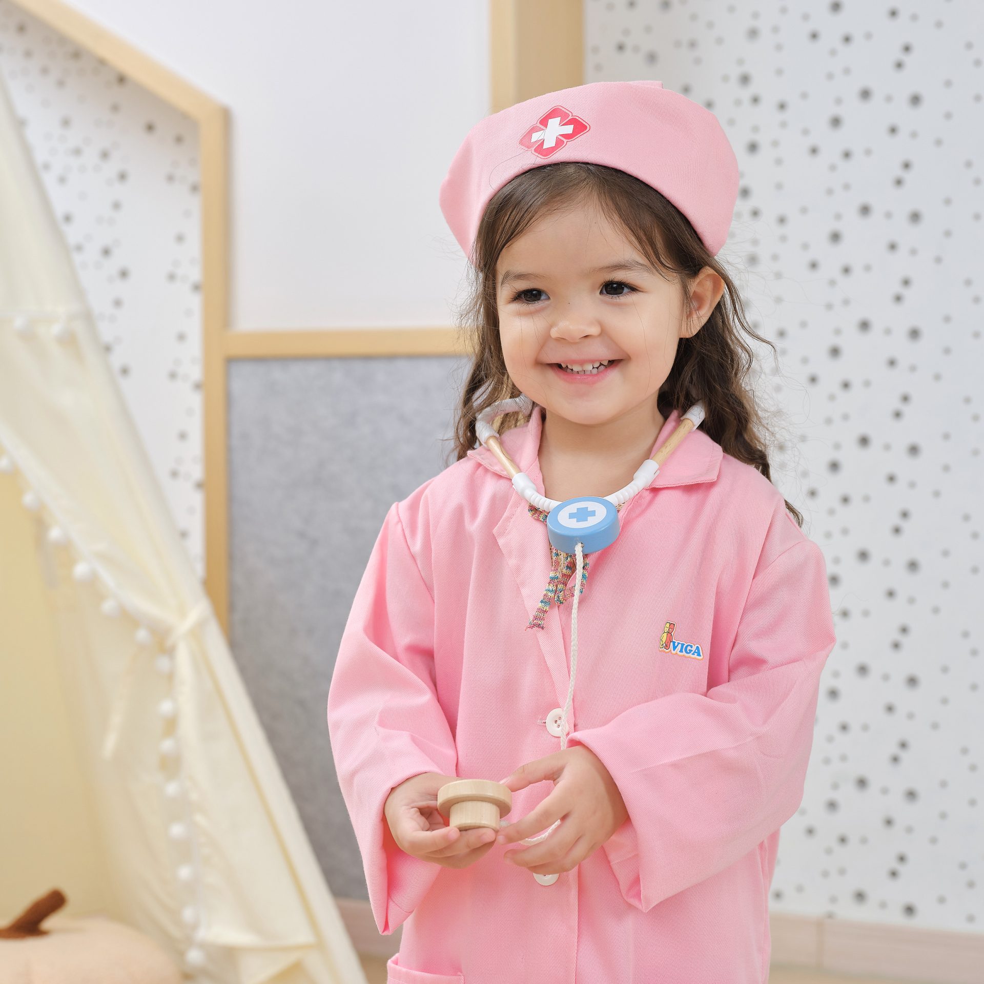 Little Nurse Uniform & Hat - Image 5
