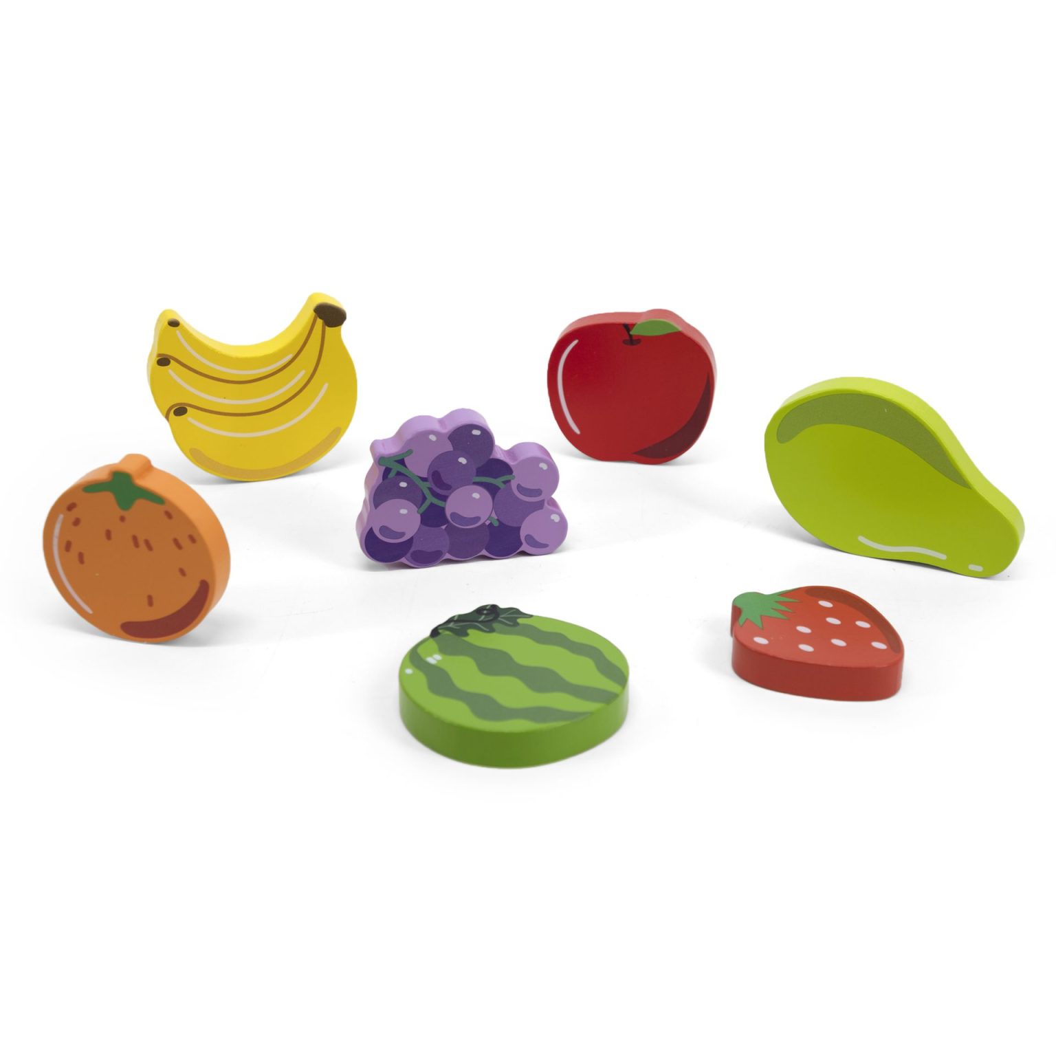 Chunky Puzzle Fruit 7pc - Image 2