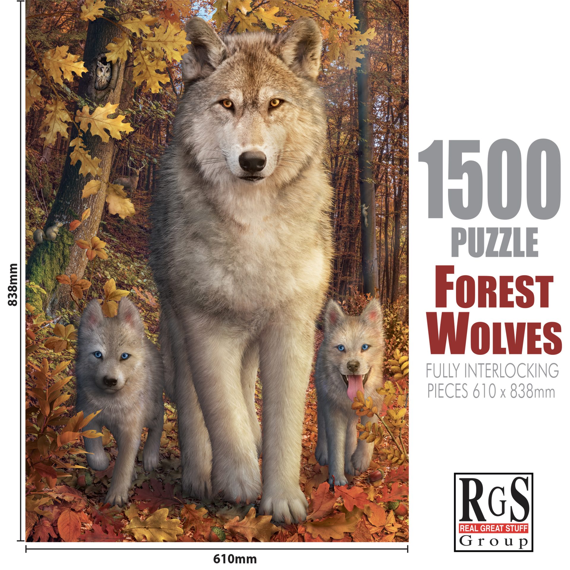 Forest Wolves 1500pc - Image 2